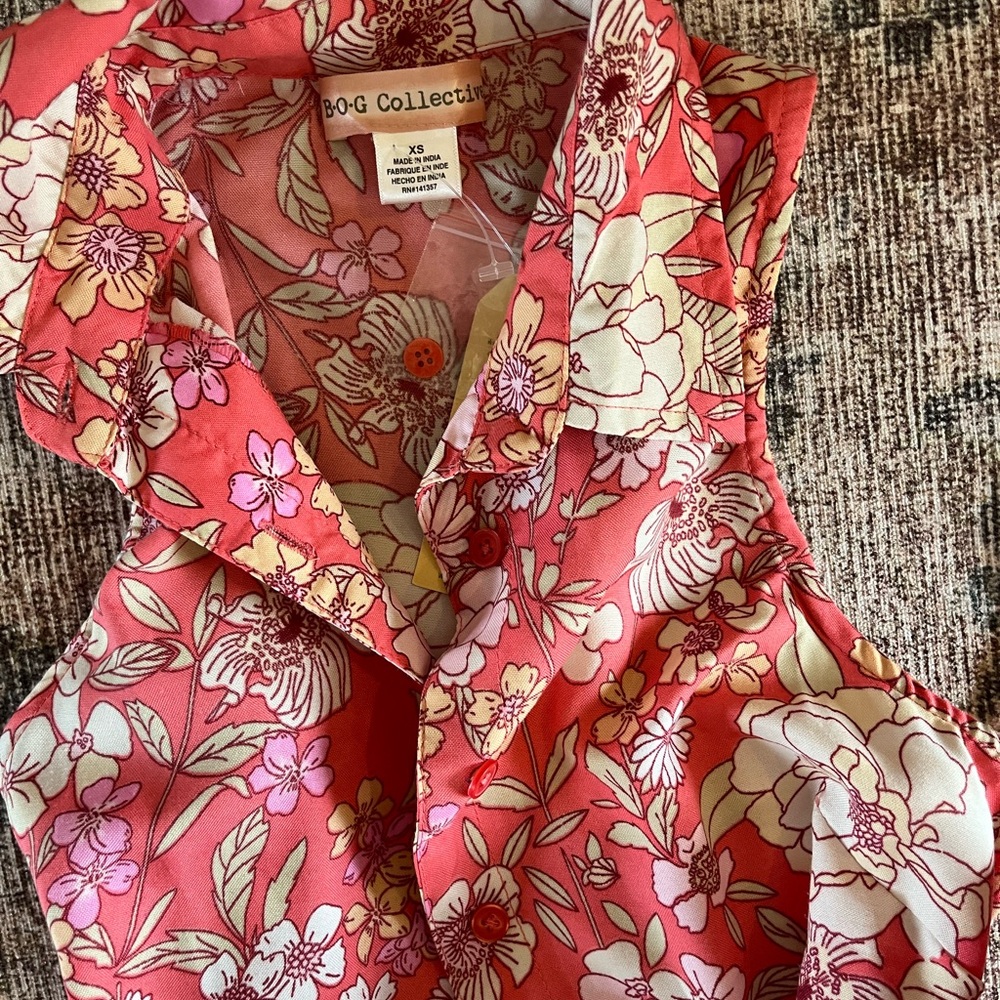 Floral Jumpsuit - Picture 2 of 2